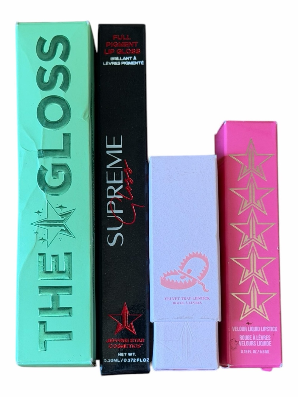 Jeffree Star Bold Edgy Lip Bundle Dominatrix Untouchable Lipstick Set NIB - Picture 3 of 16